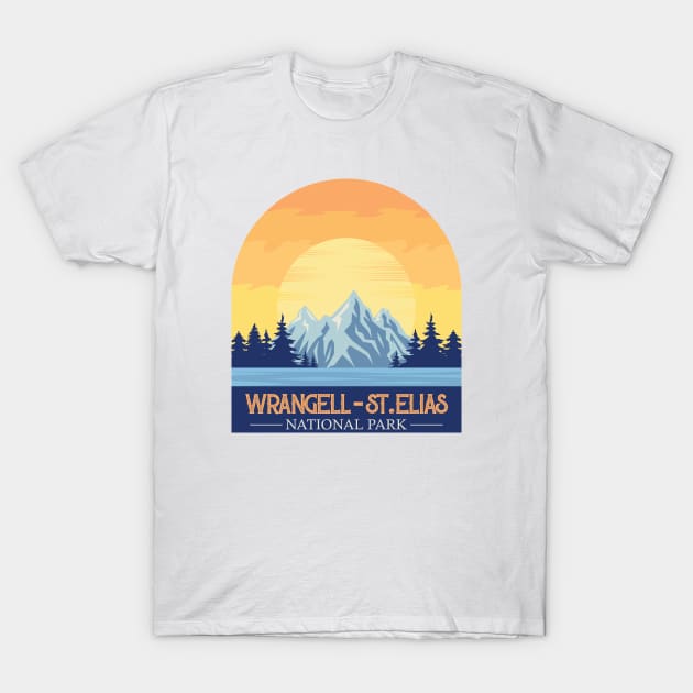 Wrangell - St. Elias National Park Alaska T-Shirt by Sachpica